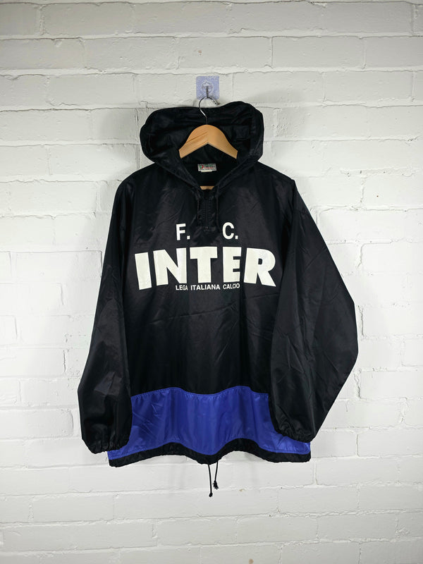 Kappa Inter Milan 1993 Lega Italiana Calcio Graphic Print Windbreaker Jacket Large