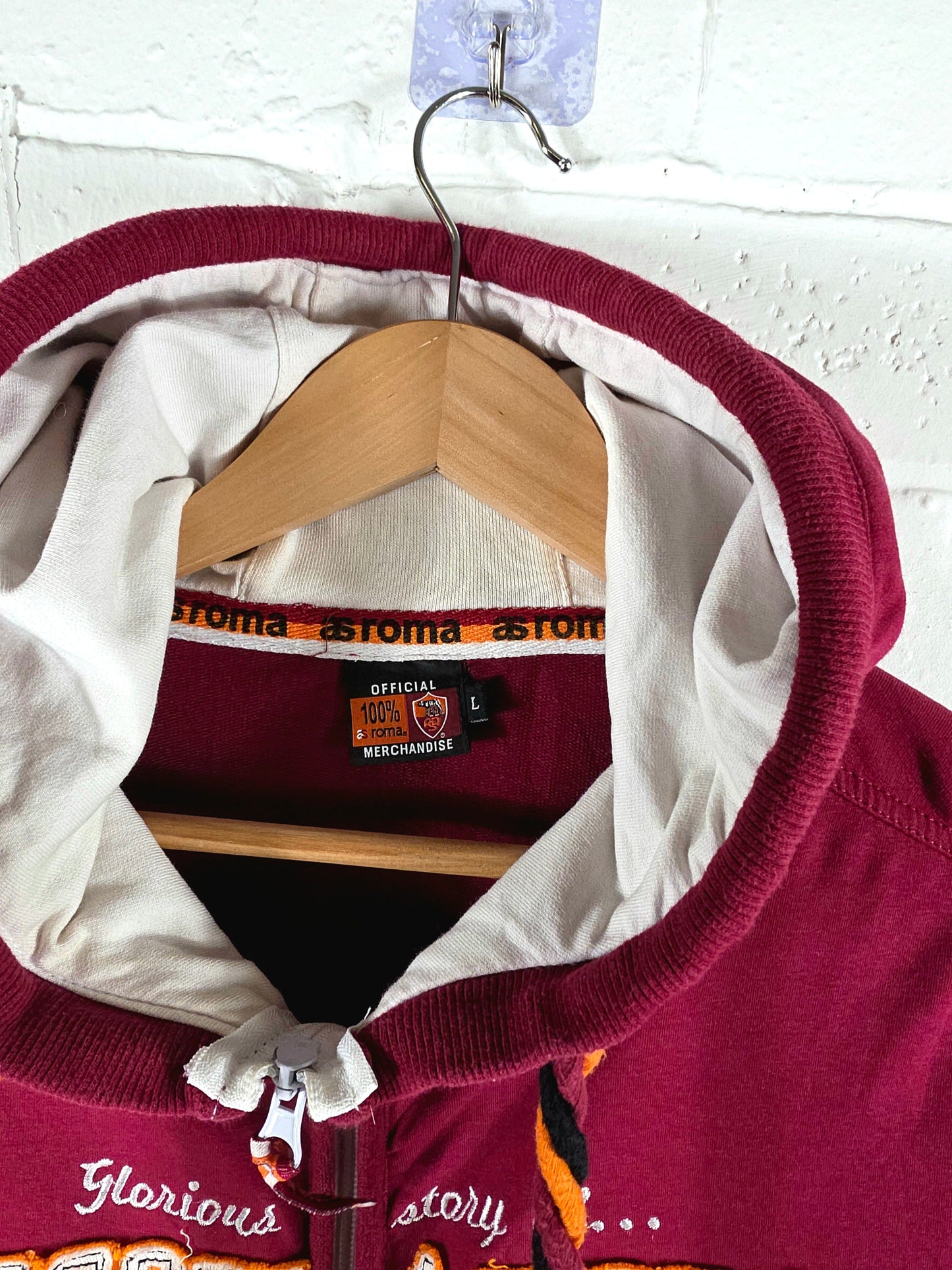 Roma Women's Zip-up Hooded Jacket Large