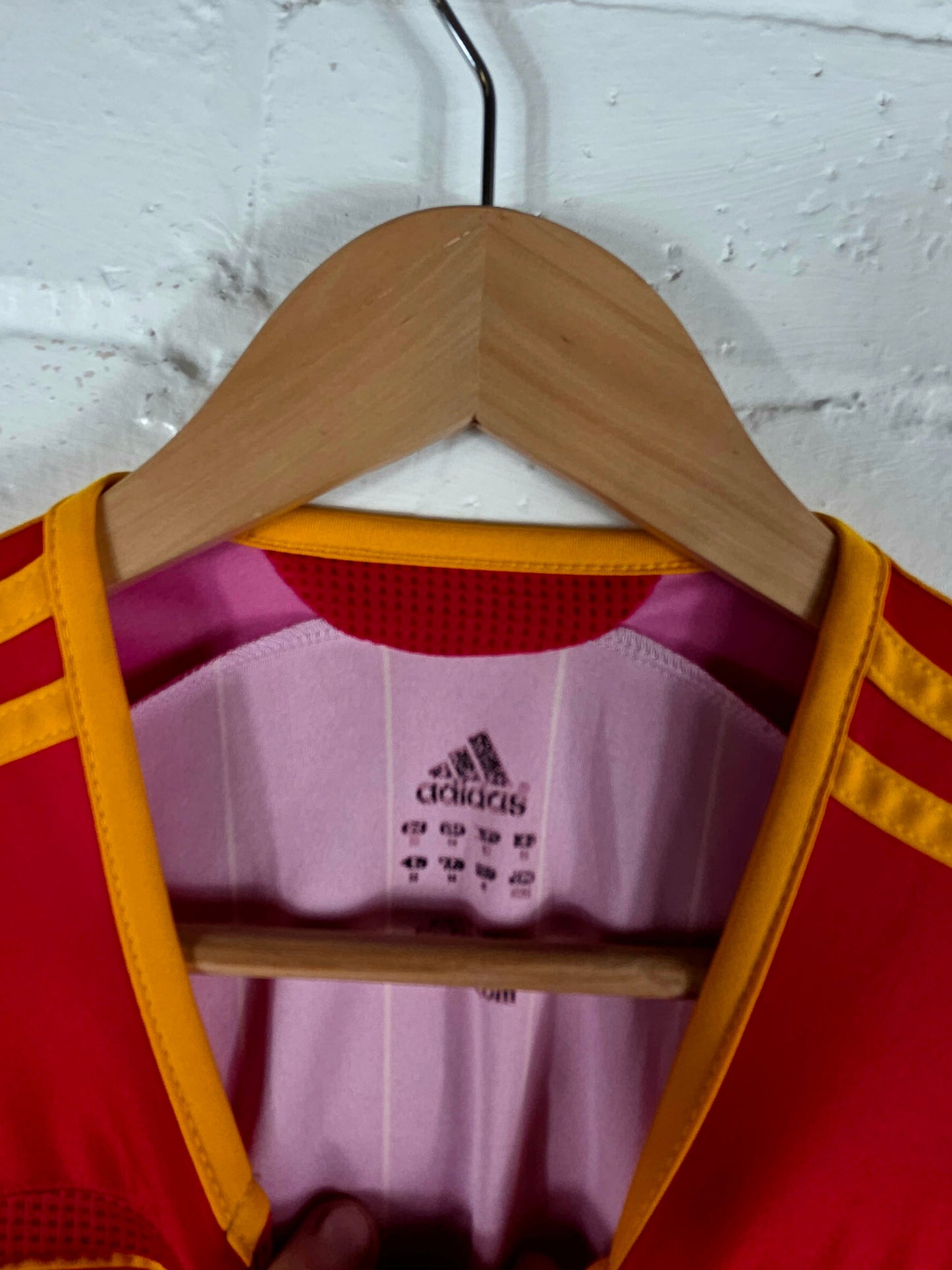 Adidas Spain 2006/08 Home Shirt Medium