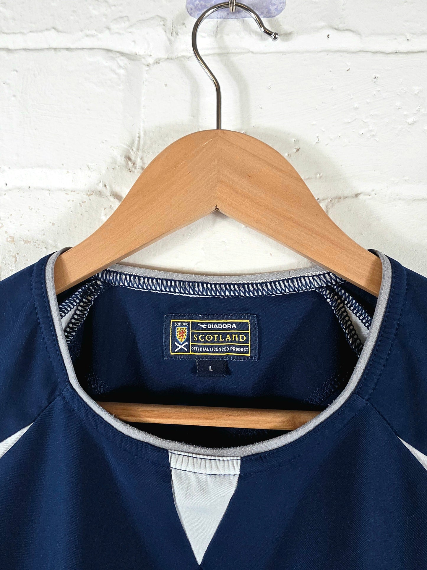 Diadora Scotland 2003/05 Home Shirt Large