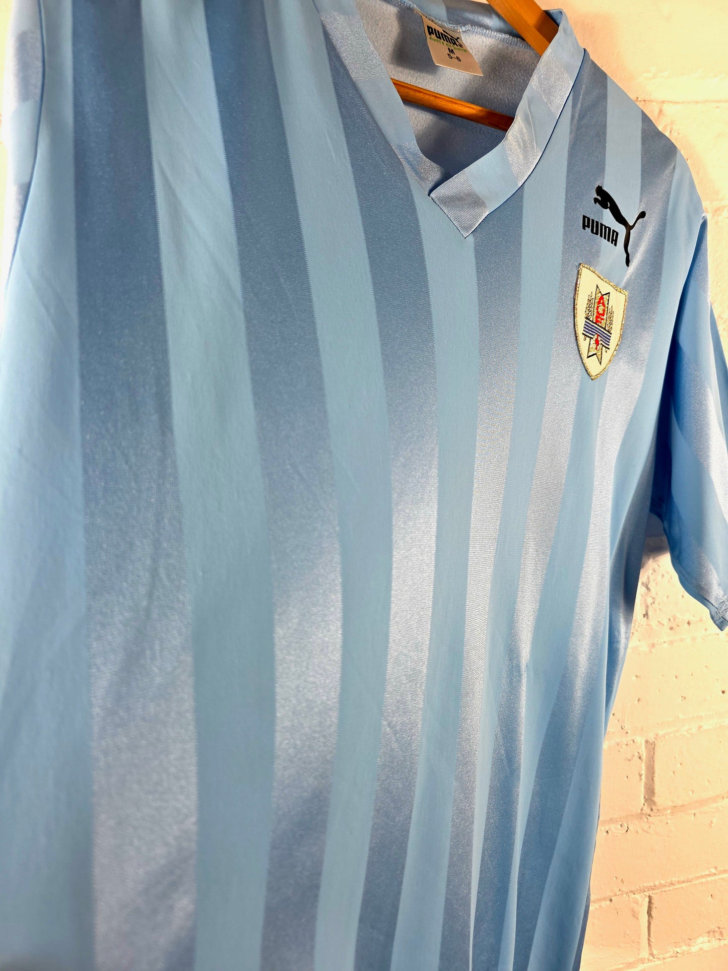 Puma Uruguay 1990/92 Home Shirt Medium