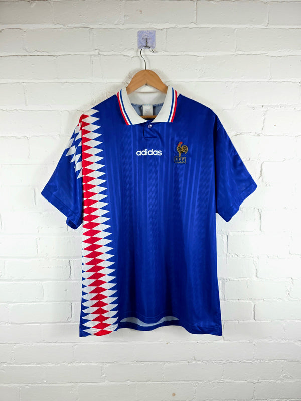 Adidas France 1994/96 Home Shirt XL