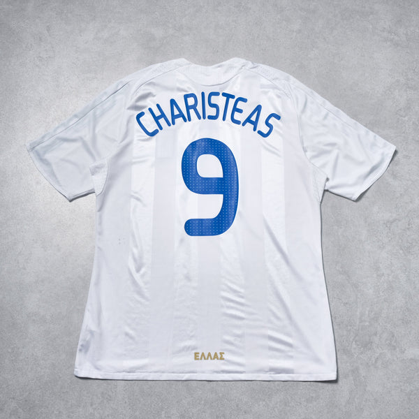2008/09 Greece Away Shirt Adidas Charisteas (XL)
