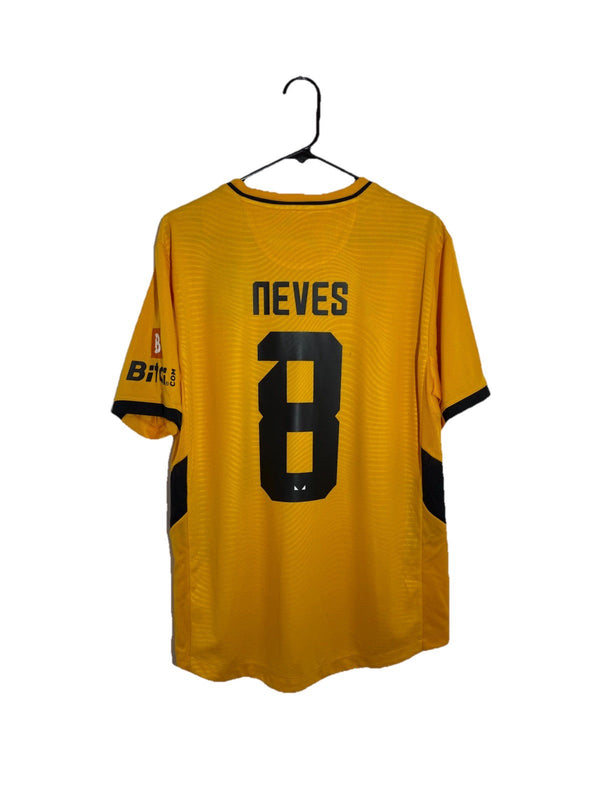 Wolverhampton Wanderers Neves #8 2021/22 Large Home Shirt Castore BNWT