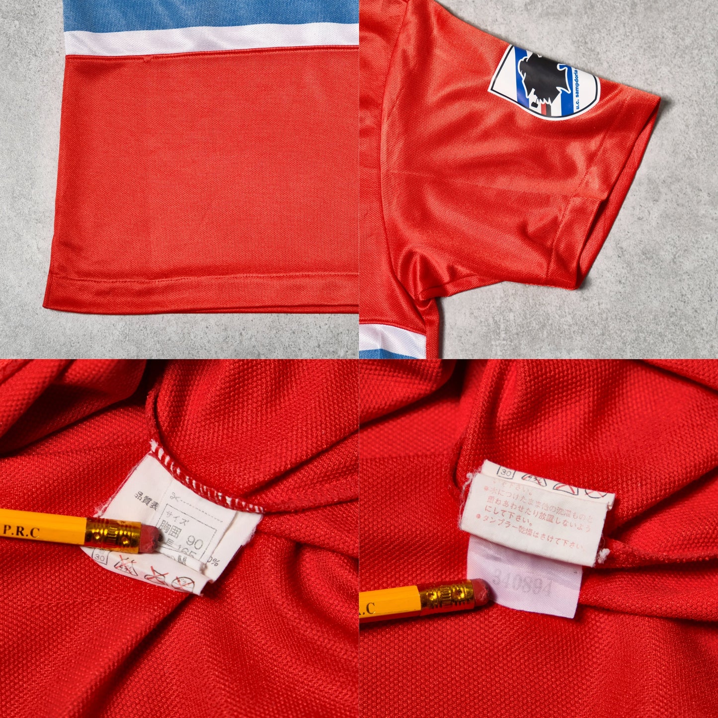 1992/94 Sampdoria Third Shirt Asics (S/M)
