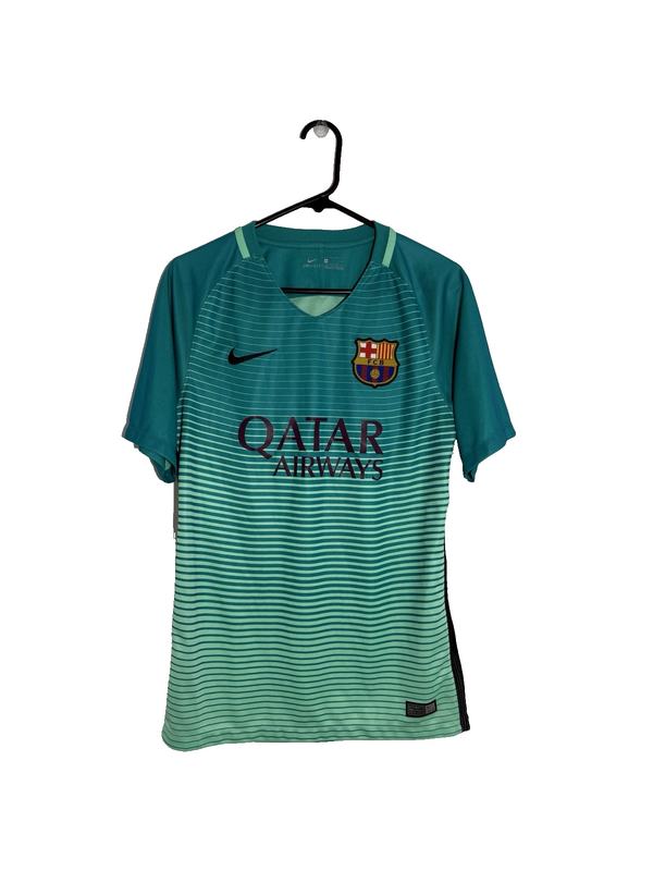 Barcelona 2016/17 Small 3rd Shirt Nike Excellent Condition 776854-388