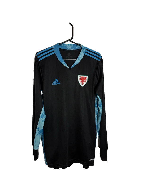 Wales 2020 Medium Away Goalkeeper Shirt Adidas Excellent Condition FI4193
