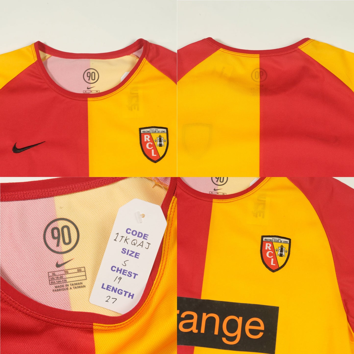 2004/2005 Lens Home Shirt BNWT Nike (S)