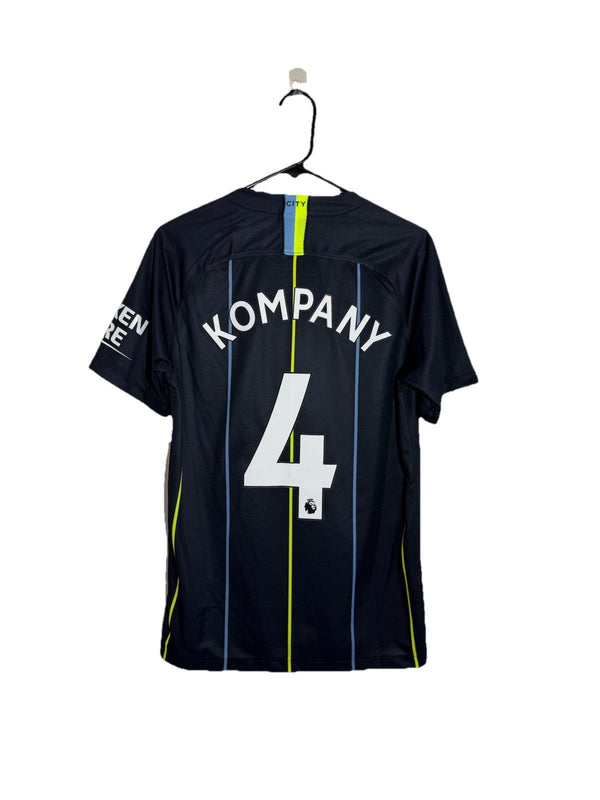 Manchester City Kompany #4 2018/19 Small Away Excellent Condition 919002-476