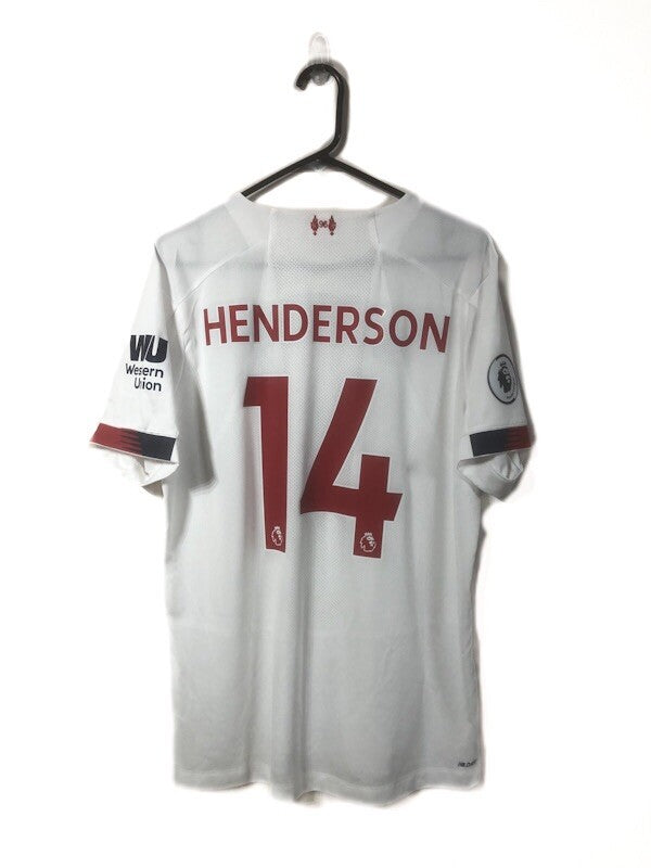 Liverpool Henderson #14 2019/20 Large Away Shirt Excellent Condition MT930013