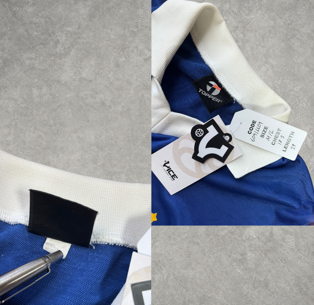 1986/88 Brazil Away Shirt Topper (M/L)