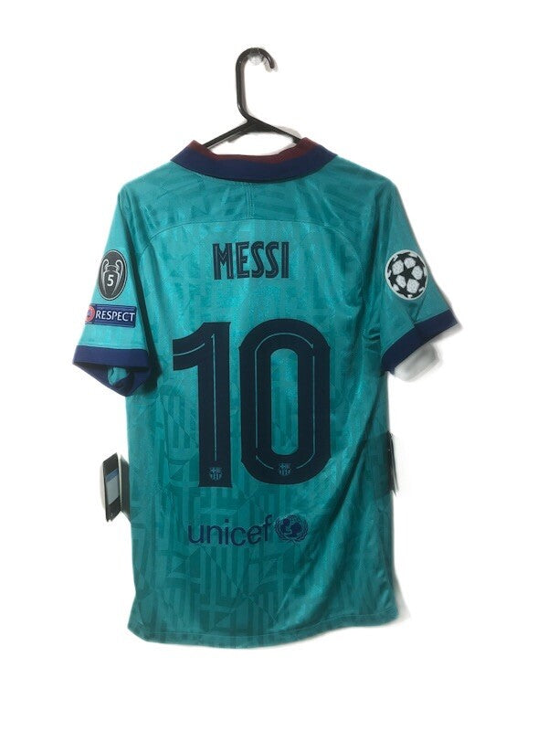 Barcelona Messi #10 2019/20 3rd Medium Champions League Shirt BNWT AT0029-310
