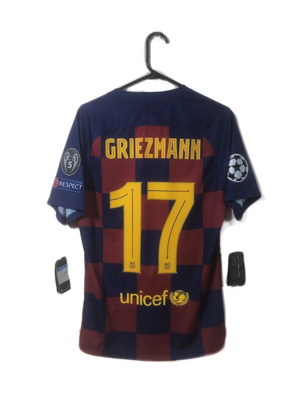 Barcelona Griezmann #17 2019/20 Medium Champions League Home BNWT AJ5532-455