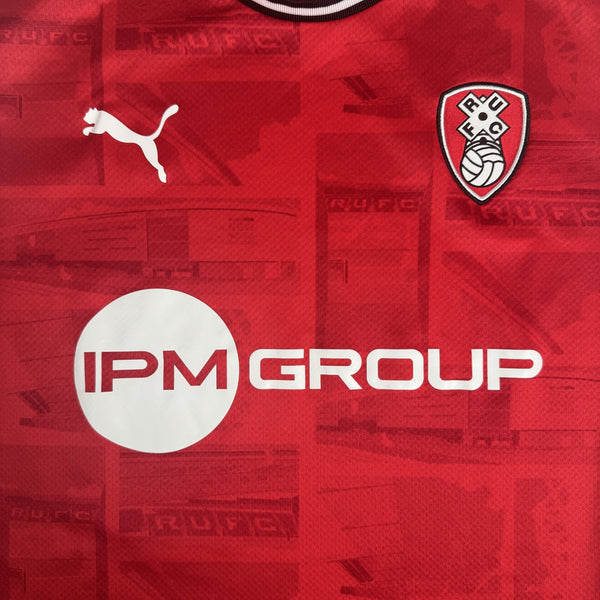 Rotherham United 2022/2023 Home Football Shirt Medium