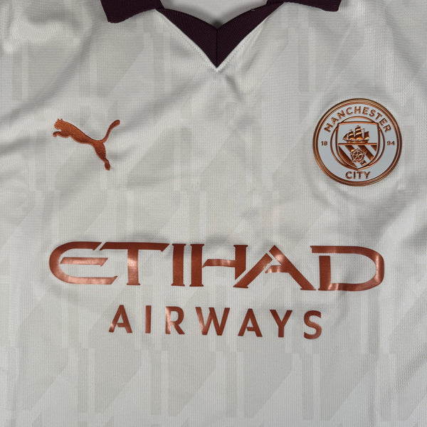 Manchester City 2023/2024 Away Football Shirt Large