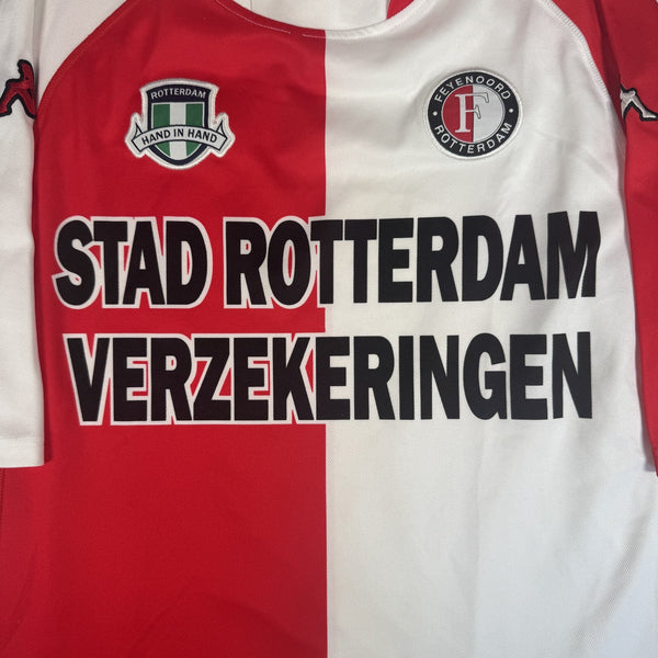 Feyenoord 2003/2004 Home Football Shirt Large