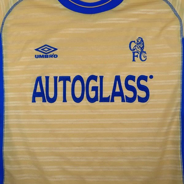 Chelsea 2000/2001 Away Football Shirt Long Sleeve Medium