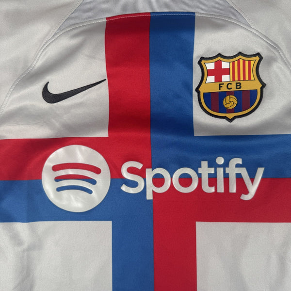 Barcelona 2022/2023 Third Football Shirt Small