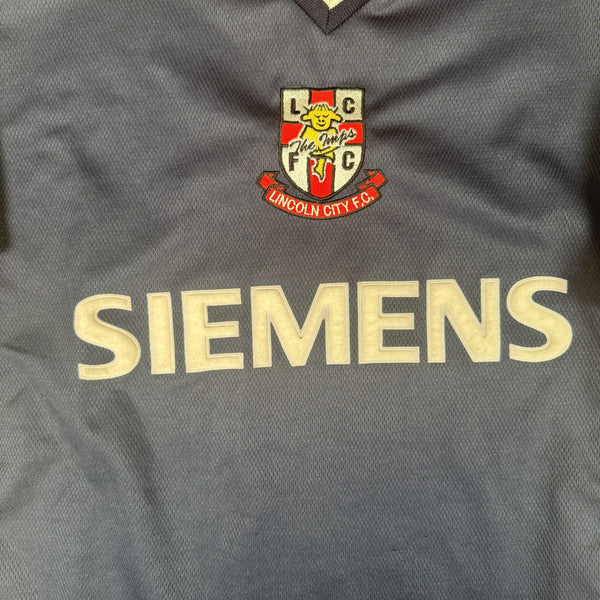 Lincoln City 2003/2004 Away Football Shirt Medium