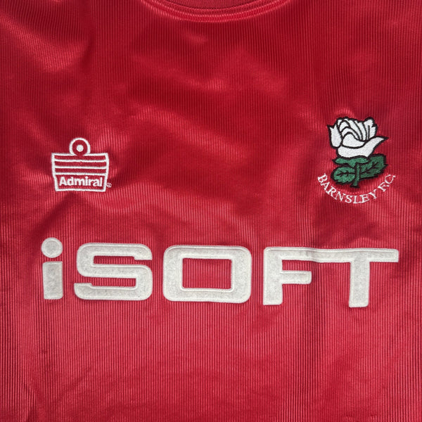 Barnsley 2001/2002 Home Football Shirt XL
