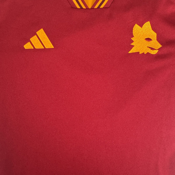 AS Roma 2023/2024 Home Football Shirt Small