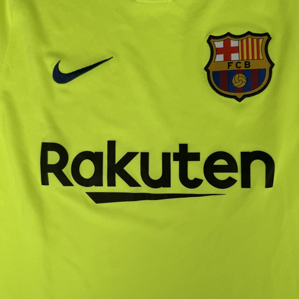 Barcelona 2018/2019 Away Long Sleeve Football Shirt Small