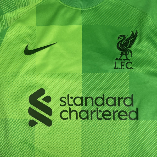 Liverpool 2021/2022 Goalkeeper Football Shirt Medium