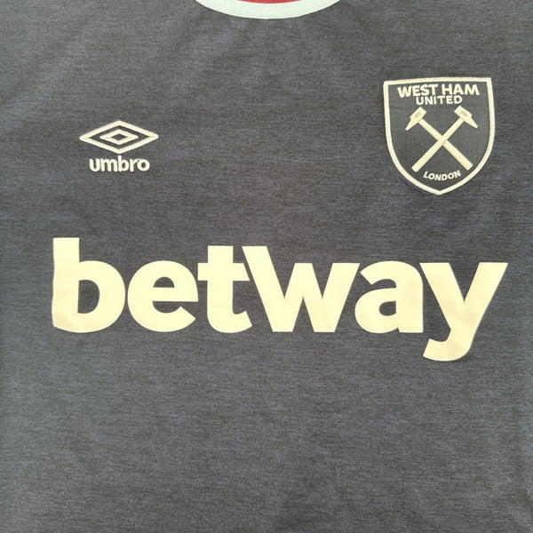 West Ham United 2021/2022 Third Football Shirt Large