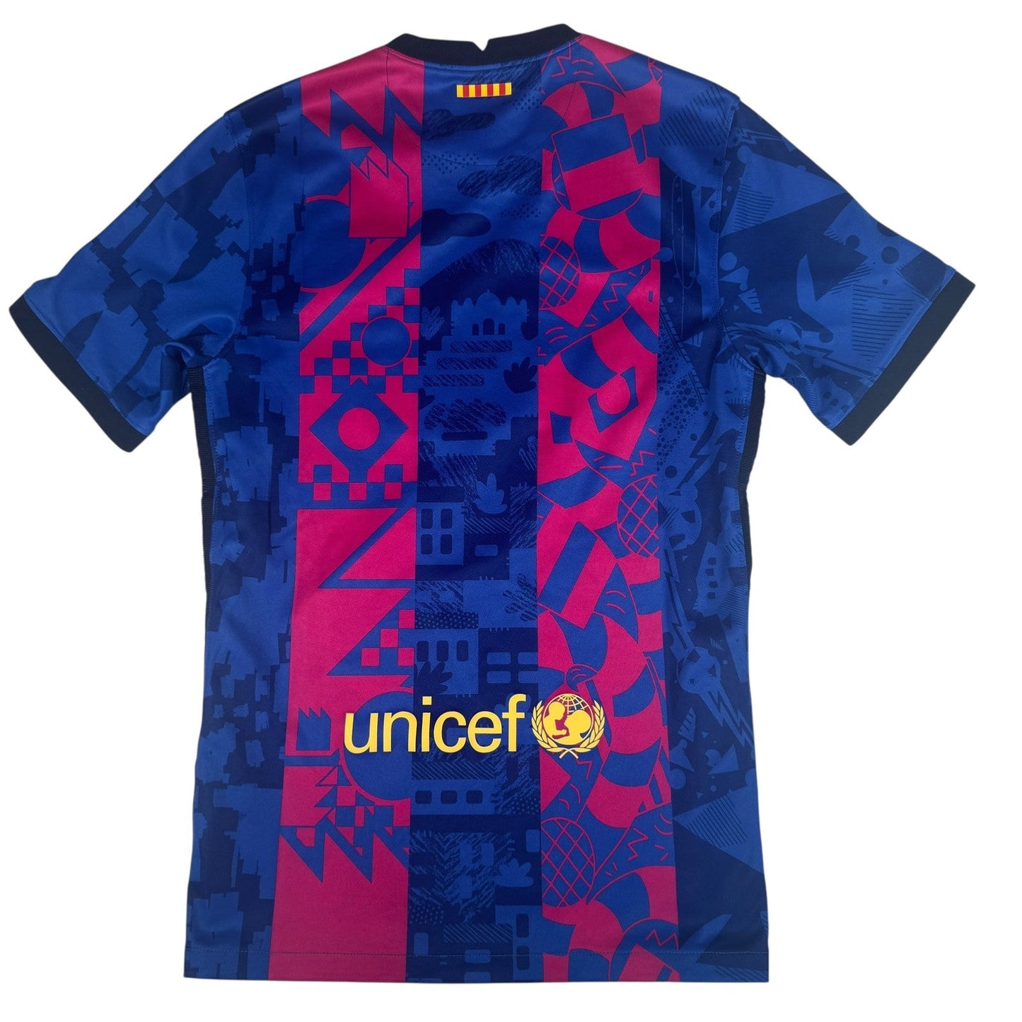 Barcelona 2021/2022 Third Football Shirt Small