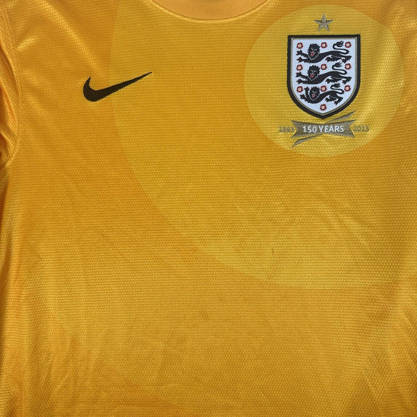 England 2013/2014 Goalkeeper Football Shirt Small