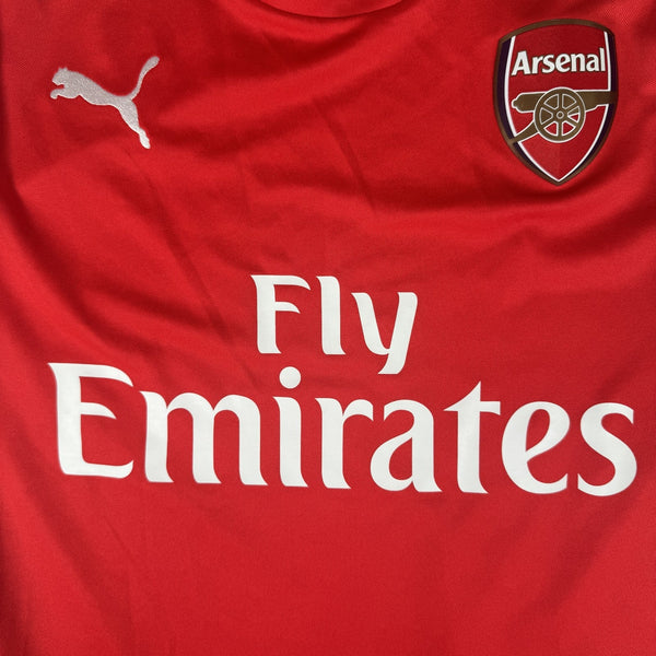 Arsenal 2014/2015 Home Long Sleeve Football Shirt Medium