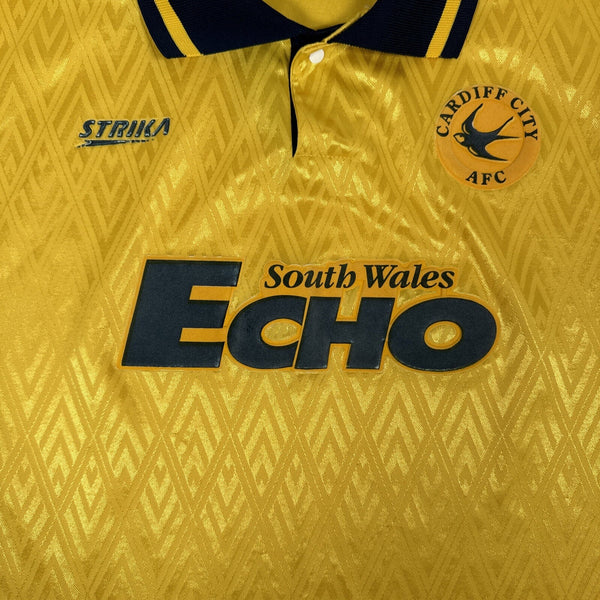 Cardiff City 1994/1995 Away Football Shirt XL
