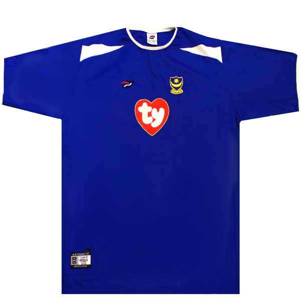Portsmouth 2003-2004 Home Shirt (Excellent) 2XL