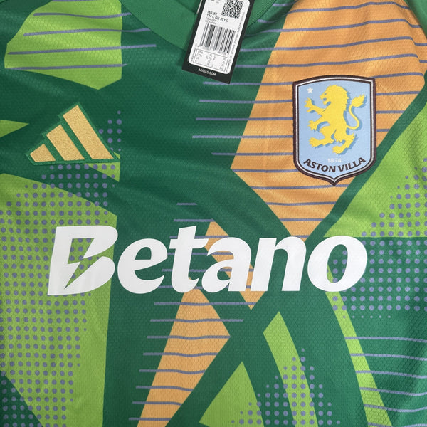 Aston Villa 2024/2025 Goalkeeper Football Shirt XL BNWT