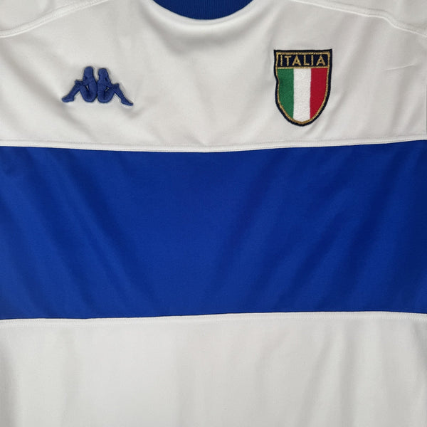 Italy 1999/2000 Away Long Sleeve Football Shirt Medium
