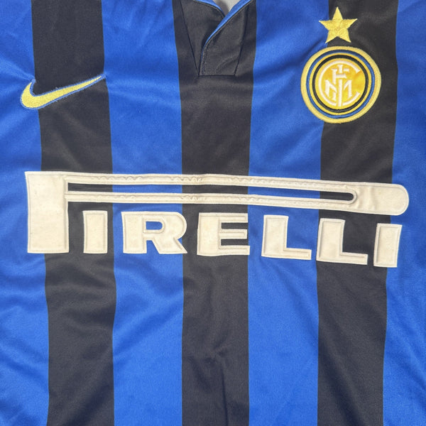 Inter Milan 1998/1999 Home Football Shirt Large