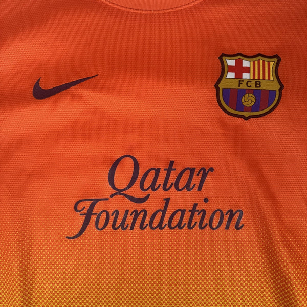 Barcelona 2012/2013 Away Long Sleeve Football Shirt Large