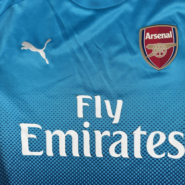 Arsenal 2017/2018 Away Football Shirt Medium