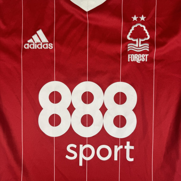 Nottingham Forest 2017/2018 Home Football Shirt Small