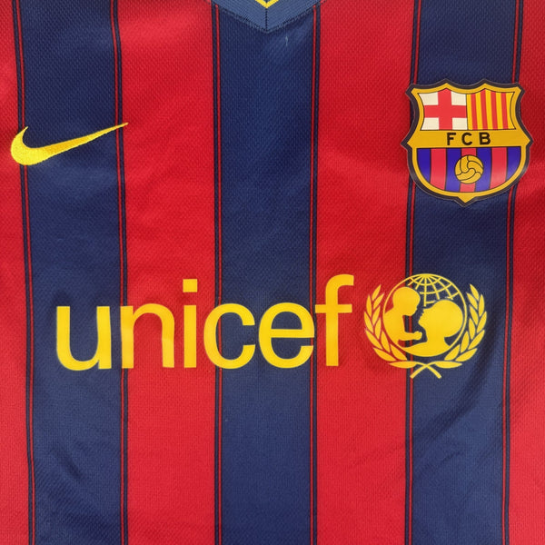 Barcelona 2009/2010 Home Basic Football Shirt Medium