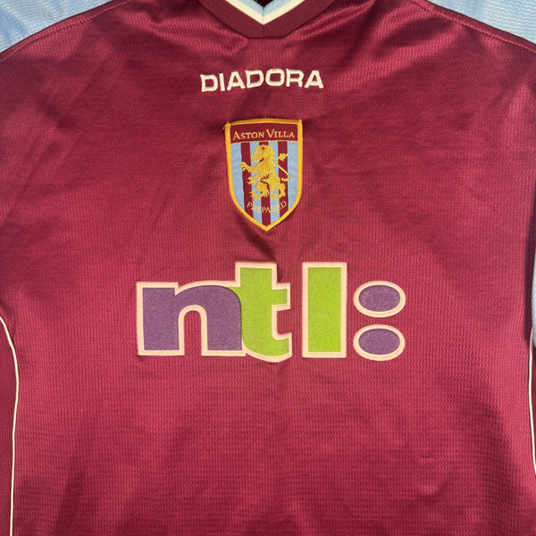 Aston Villa 2000/2001 Home Football Shirt XL