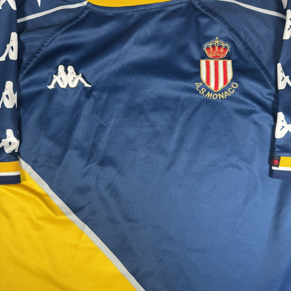 AS Monaco 1999/2000 Away Football Shirt Medium