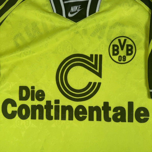 Borussia Dortmund 1994/1995 Home Football Shirt XL
