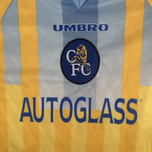 Chelsea 1997/1998 Away Football Shirt Large