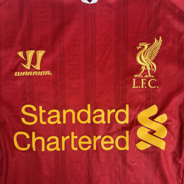 Liverpool 2013/2014 Home Long Sleeve Football Shirt Small