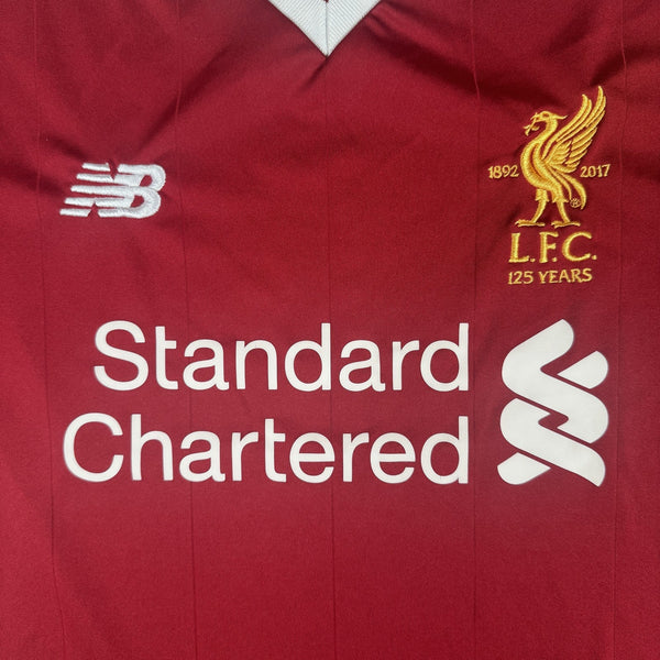 Liverpool 2017/2018 125 Years Home Football Shirt XL
