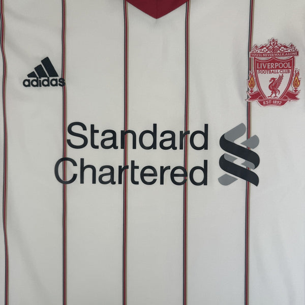 Liverpool 2010/2011 Away Long Sleeve Football Shirt 3XL XXXL