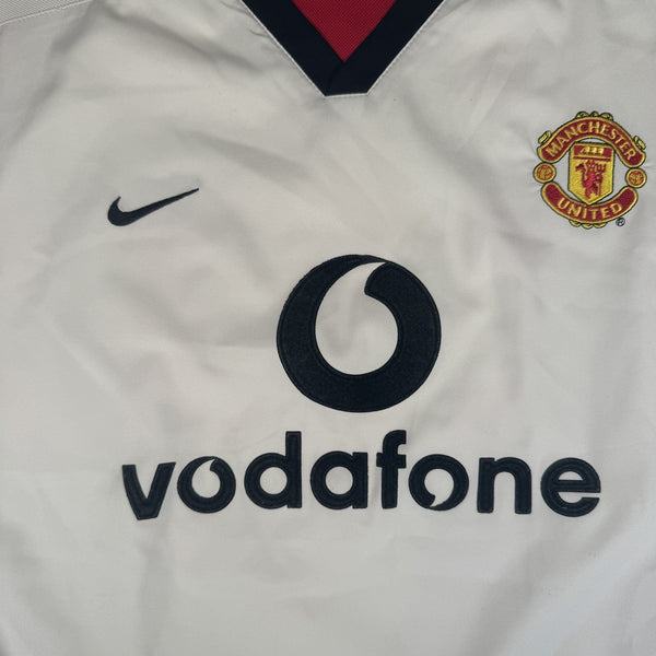 Manchester United 2002/2003 Away Football Shirt Large