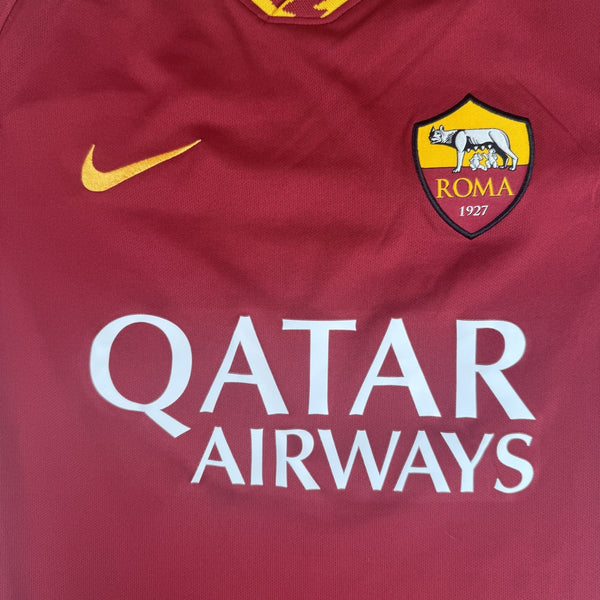 AS Roma 2019/2020 Home Football Shirt - Small