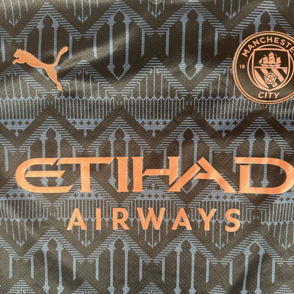 Manchester City 2020/2021 Away Football Shirt Large